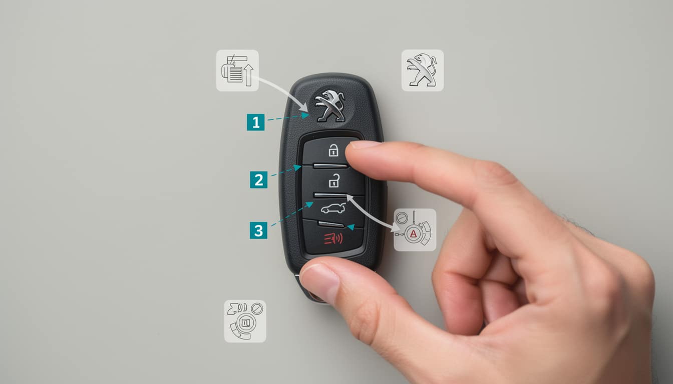 découvrez comment réinitialiser facilement la clé main libre de votre peugeot 2008 grâce à notre guide simple et rapide.