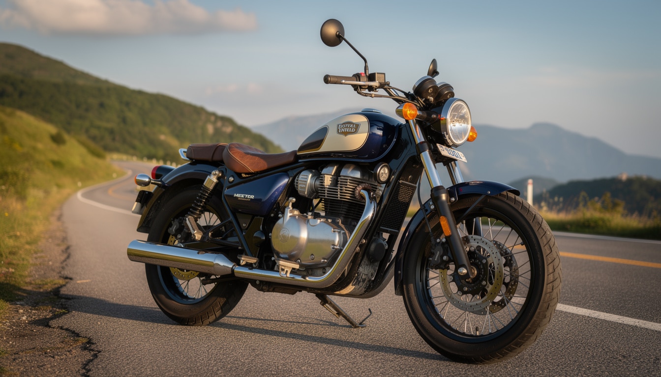 découvrez la vitesse maximale de la royal enfield meteor 350 en 2026, ses performances et caractéristiques techniques mises à jour.