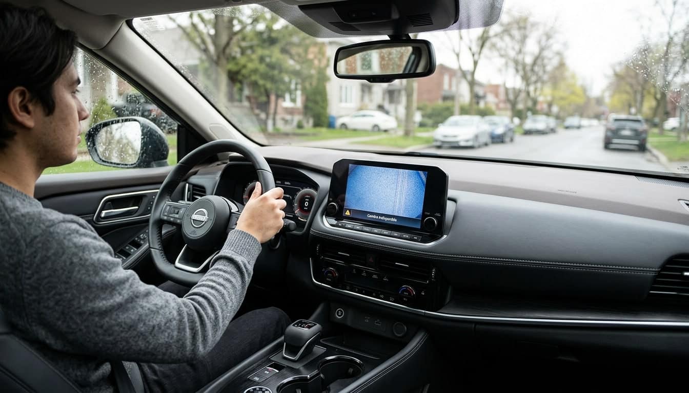 Image principale — Nissan Qashqai problème caméra de recul : diagnostic et solutions