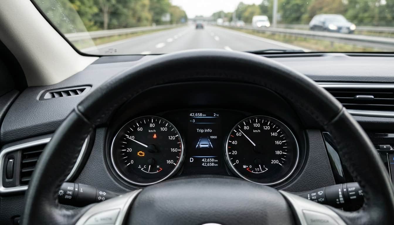 Image principale — Voyant tableau de bord Nissan Qashqai : signification et urgence