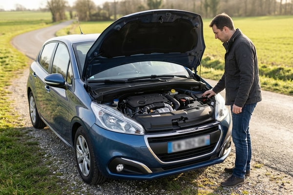 Illustration — Que vérifier avant d’acheter une Peugeot 208 1.6 BlueHDi d’occasion ?
