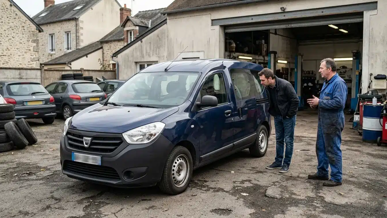 Un Dacia Dokker 1.5 dCi 75 inspecté avant achat dans un garage indépendant.